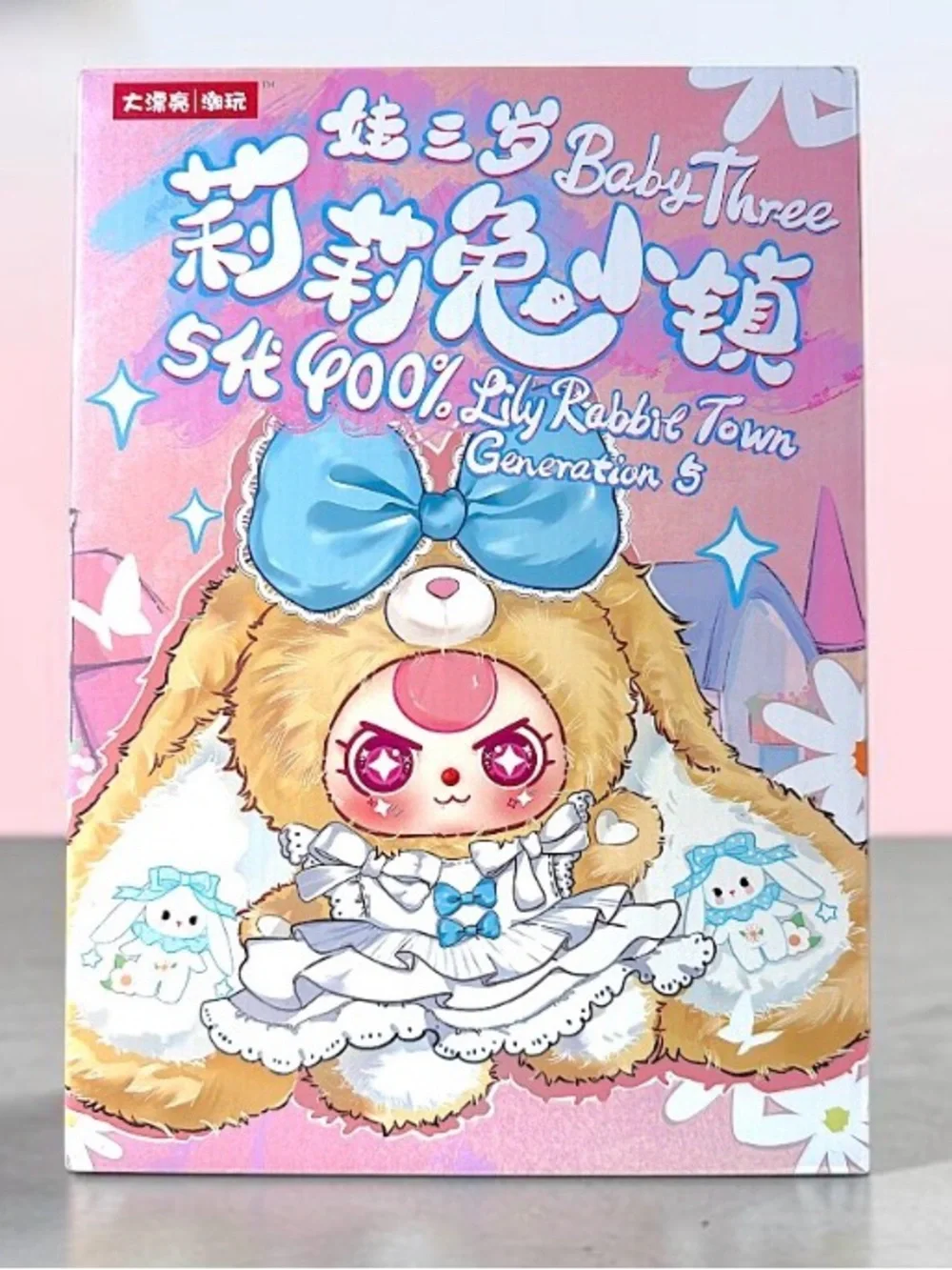 Baby Three 400% Lily Rabbit Town V5 Plush Doll